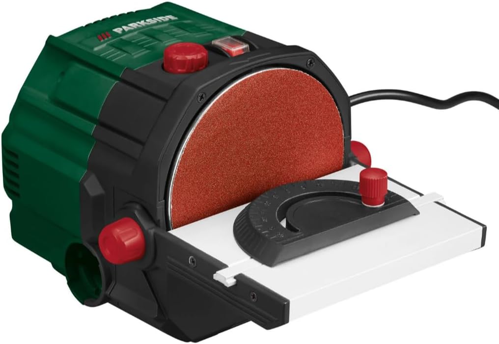 Parkside® PTSG 140 D2 Disc Sander with 6 Sandpapers, 4000 RPM, 125mm Plate